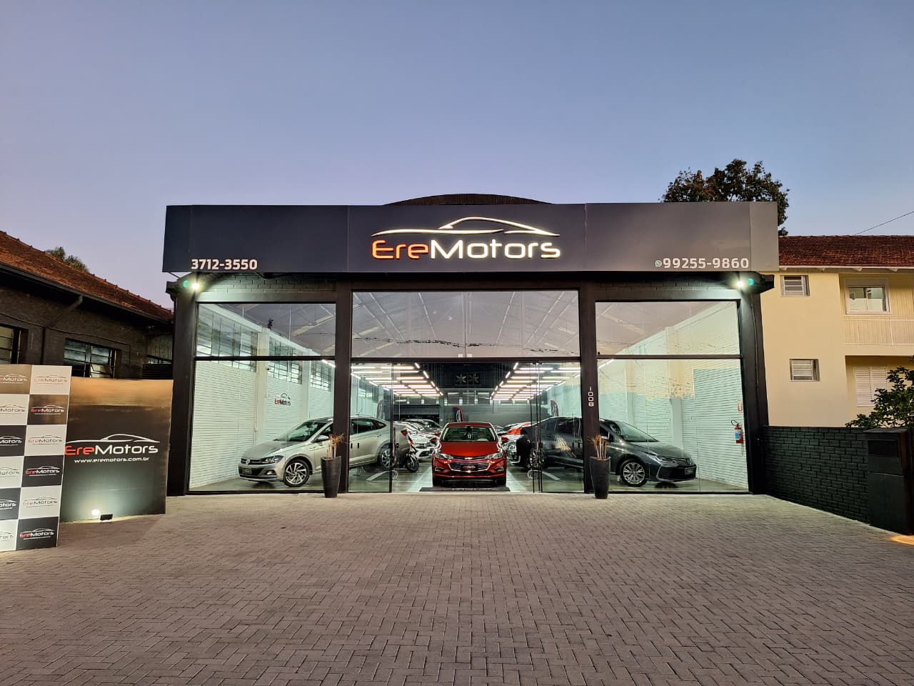 EreMotors — showroom em Erechim/RS